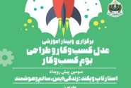 وبینار آموزشی مدل کسب و کار و طراحی بوم کسب و کار
